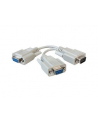 ADAPTER COM DB9(M)->2X COM DB9(F) 17CM DELOCK - nr 16