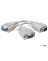 ADAPTER COM DB9(M)->2X COM DB9(F) 17CM DELOCK - nr 1