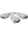 ADAPTER COM DB9(M)->2X COM DB9(F) 17CM DELOCK - nr 3