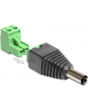 ADAPTER TERMINAL BLOCK (2PIN)->DC 2.5X5.5MM(M) DELOCK - nr 3