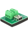 ADAPTER TERMINAL BLOCK (6PIN)->MINI USB(F) DELOCK - nr 3