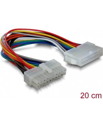 PRZEDŁUŻACZ ZASILANIA ATX 24F/24M 20CM DELOCK