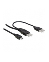 KABEL USB AM MINI USB 2.0 -> 2XAM-AF 1.5M DELOCK - nr 3