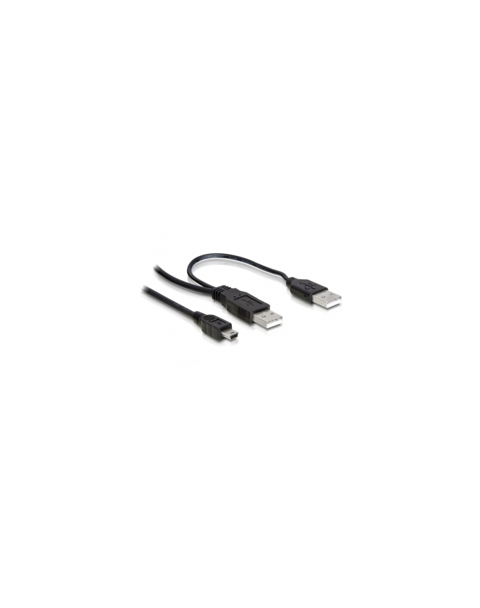 KABEL USB AM MINI USB 2.0 -> 2XAM-AF 1.5M DELOCK główny