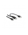 KABEL USB AM MINI USB 2.0 -> 2XAM-AF 1.5M DELOCK - nr 5