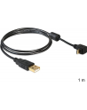 KABEL USB MICRO AM-MBM5P 2.0 KĄTOWY GÓRA/DÓŁ 90'' 1M DELOCK - nr 13