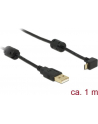 KABEL USB MICRO AM-MBM5P 2.0 KĄTOWY GÓRA/DÓŁ 90'' 1M DELOCK - nr 19