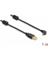 KABEL USB MICRO AM-MBM5P 2.0 KĄTOWY GÓRA/DÓŁ 90'' 1M DELOCK - nr 21