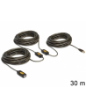 KABEL USB AM-BM 2.0 30M AKTYWNY BLACK DELOCK - nr 10