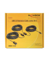 KABEL USB AM-BM 2.0 30M AKTYWNY BLACK DELOCK - nr 20