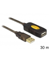 KABEL USB AM-BM 2.0 30M AKTYWNY BLACK DELOCK - nr 22