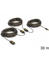 KABEL USB AM-BM 2.0 30M AKTYWNY BLACK DELOCK - nr 24