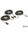 KABEL USB AM-BM 2.0 30M AKTYWNY BLACK DELOCK - nr 7