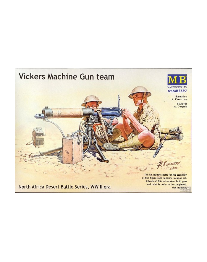 MB Vickers Machine Gun Team główny