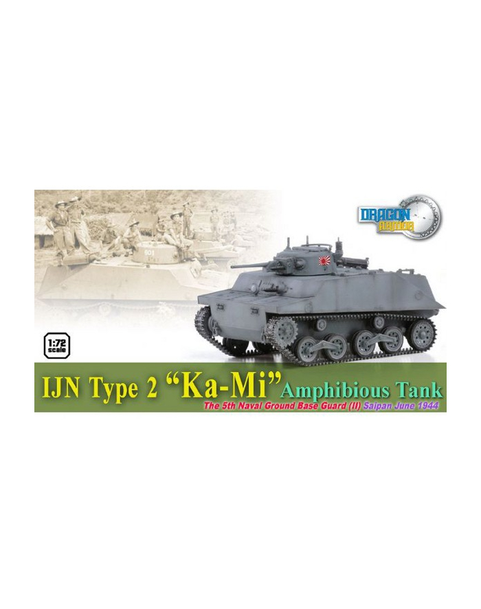 DRAGON IJN Type 2 KaMi Amphibious Tank główny