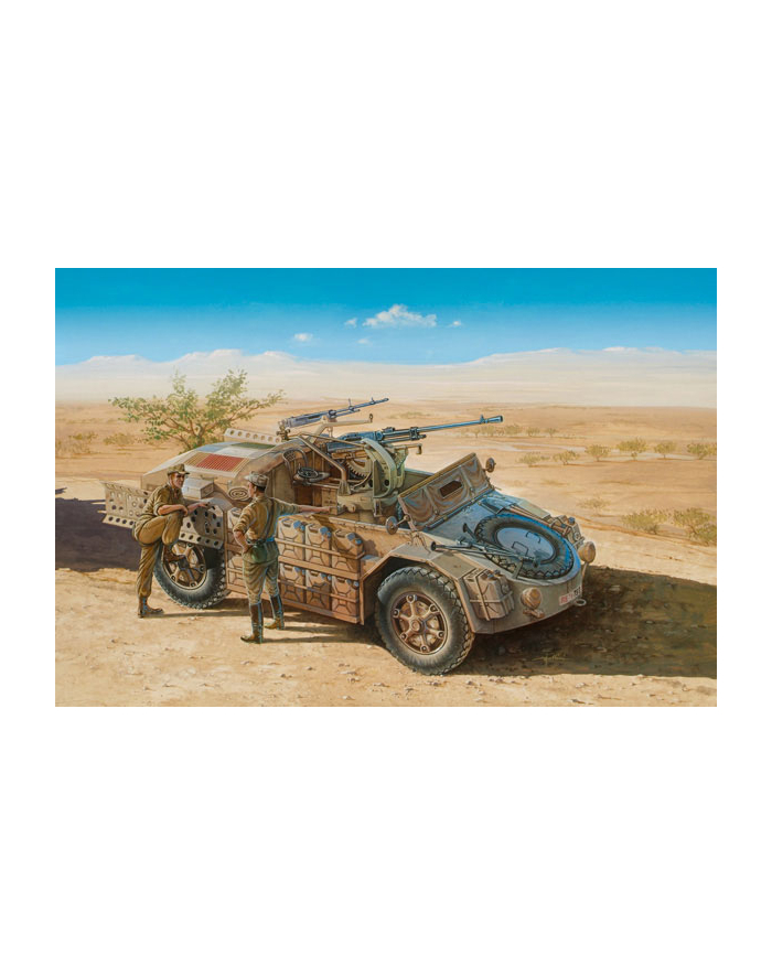 ITALERI Camionetta AS 42 Sahariana główny