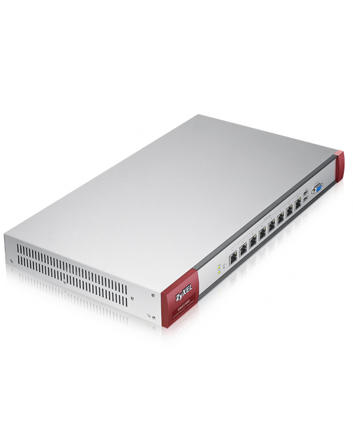 ZyXEL ZyWALL USG1900 UTM BUNDLE Security Firewall, 8x gigabit RJ45 (LAN/DMZ/WAN), 2x USB główny