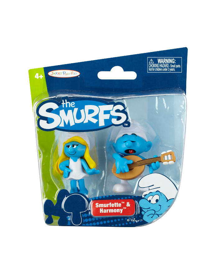 SMURFS Zest. 2 Fig. Harmoniusz&Smerfetka główny