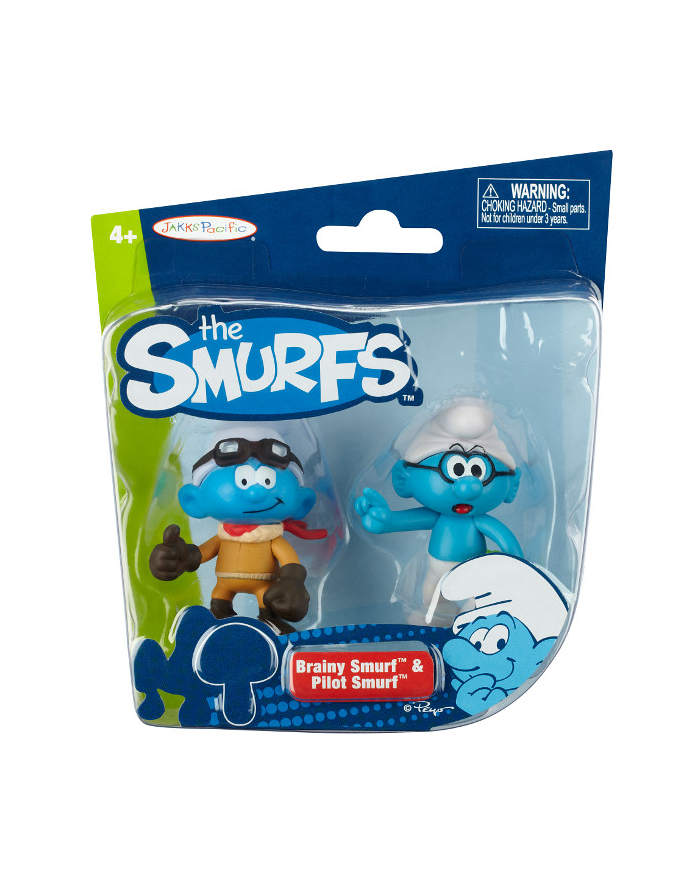 SMURFS Zest. 2 Fig. Ważniak & Pilot główny