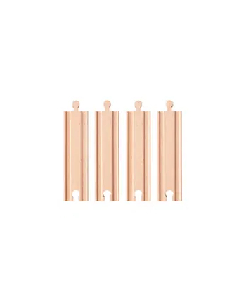 WOODYLAND Kolejka, Tory proste 15cm,4szt
