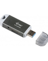 i-tec USB 3.0 Dual Card Reader SD & micro SD card external card reader - nr 38