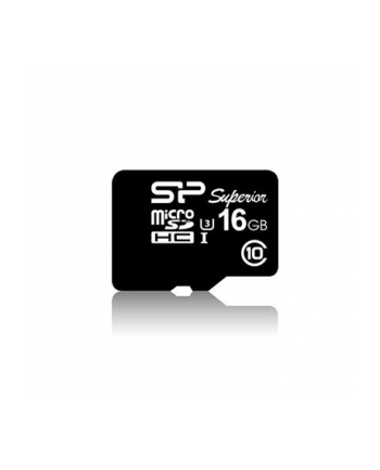 MicroSDHC Silicon Power Superior UHS-3 16GB + adapter