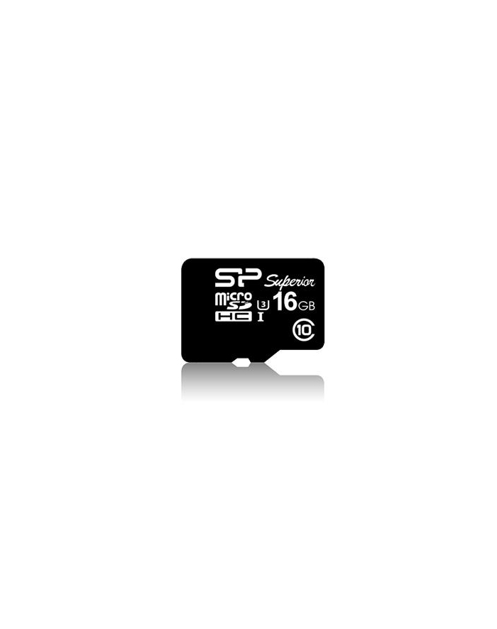 MicroSDHC Silicon Power Superior UHS-3 16GB + adapter główny
