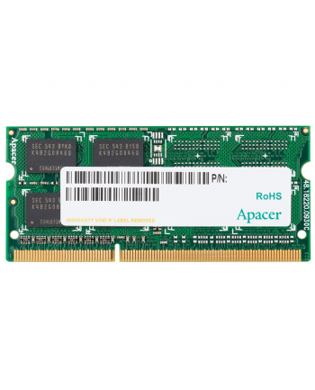DDR3 APACER SODIMM 8GB 1600MHz PC3-12800 CL11