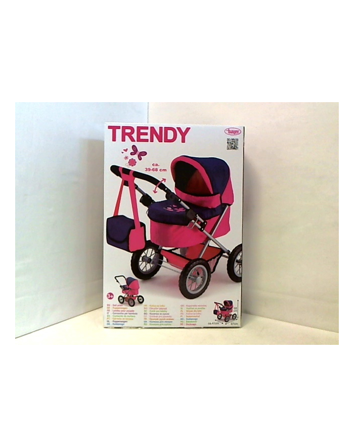 BRIMAREX Wózek dla lalki trendy główny