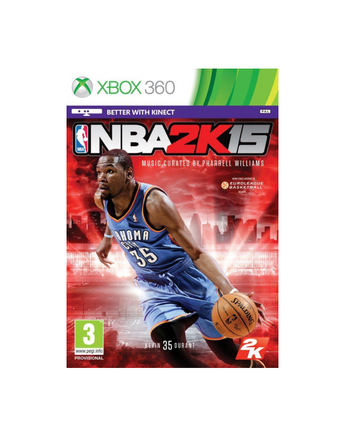 Gra Xbox 360 NBA 2K15 główny