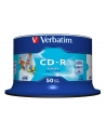CD-R VERBATIM AZO 700MB 52X WIDE PRINT SP 50SZT - nr 10