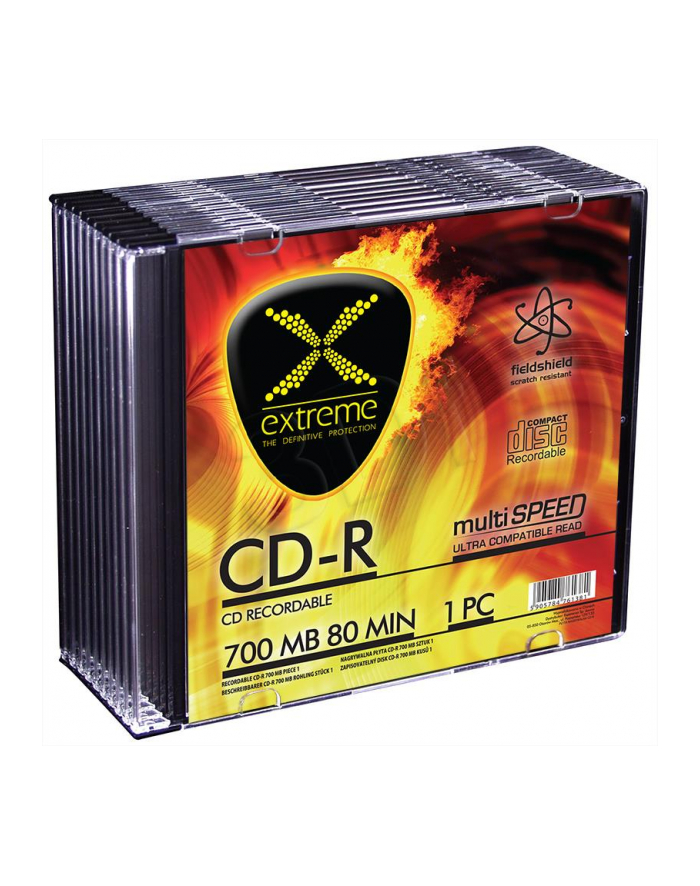 EXTREME CD-R  700MB/80MIN SLIM 10SZT 52X główny