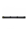 Netrack patchpanel 19'' 24-porty kat. 6 UTP LSA z półką - nr 8