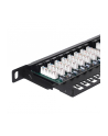 Netrack patchpanel 19'' 24-porty kat. 5e UTP LSA, 0,5U z półką - nr 10