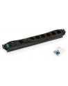 Triton Listwa zasilająca/przeciwprzepięciowa 19  RAB-PD-X08-A1 (8 gniazd w standardzie DIN  max. 16 A  przewód 3 x 1 5 mm o długości 2 m  wtyk DIN49441 16 A  kolor czarny RAL 9005   wskaźnik zasilania LED   ochrona przeciwprzepięciowa – warystor) - nr 5