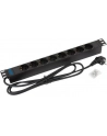 Triton Listwa zasilająca 19  RAB-PD-X02-A1 (8 gniazd w standardzie DIN  max. 16 A  przewód 3 x 1 5 mm o długości 2 m  wtyk DIN49441 16 A  kolor czarny RAL 9005) - nr 12