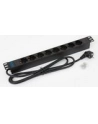 Triton Listwa zasilająca 19  RAB-PD-X02-A1 (8 gniazd w standardzie DIN  max. 16 A  przewód 3 x 1 5 mm o długości 2 m  wtyk DIN49441 16 A  kolor czarny RAL 9005) - nr 13