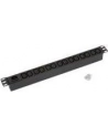 Triton Listwa zasilająca 19  RAB-PD-X10-A1 (14 gniazd w standardzie IEC320  max. 10 A  bez przewodu wytk C14  kolor czarny RAL 9005  wskaźnik zasilania LED) - nr 11