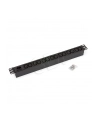 Triton Listwa zasilająca 19  RAB-PD-X10-A1 (14 gniazd w standardzie IEC320  max. 10 A  bez przewodu wytk C14  kolor czarny RAL 9005  wskaźnik zasilania LED) - nr 1