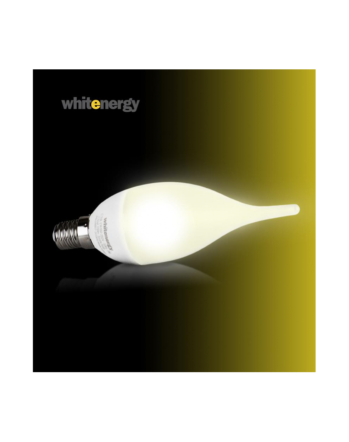 Whitenergy żarówka LED | E14 | 3 SMD 2835 | 3W | 100V-250V | mleczne | C30L główny