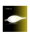 Whitenergy żarówka LED | E14 | 3 SMD 2835 | 3W | 100V-250V | mleczne | C30L - nr 8