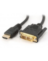 KABEL HDMI(M)->DVI-D(M)(18+1) 0.5M SINGLE LINK GOLD GEMBIRD - nr 8