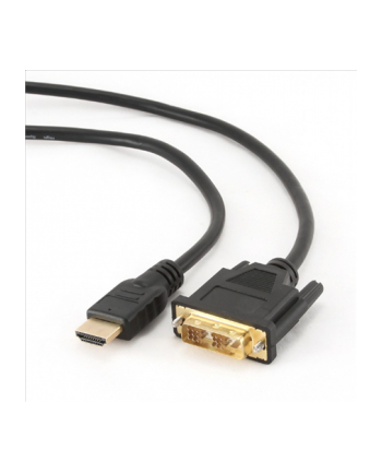 KABEL HDMI(M)->DVI-D(M)(18+1) 0.5M SINGLE LINK GOLD GEMBIRD
