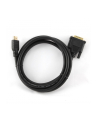 KABEL HDMI(M)->DVI-D(M)(18+1) 0.5M SINGLE LINK GOLD GEMBIRD - nr 2