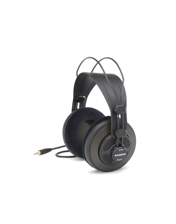 Samson Technologies SAMSON SR850 profesjonalne otwarte słuchawki studyjne 2-pack | 50mm przetwornik główny