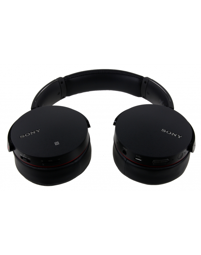 Sony Słuchawki nauszne extra bass czarne BT/NFC główny