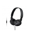 Sony Słuchawki nauszne składane ZX , czarne AP ( z mikrofonem) - nr 3