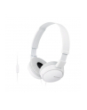 Sony Słuchawki nauszne składane ZX białe  AP ( z mikrofonem) - nr 6