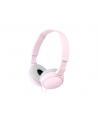 Sony Słuchawki nauszne skladane ZX  różowe - nr 11