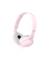Sony Słuchawki nauszne skladane ZX  różowe - nr 19
